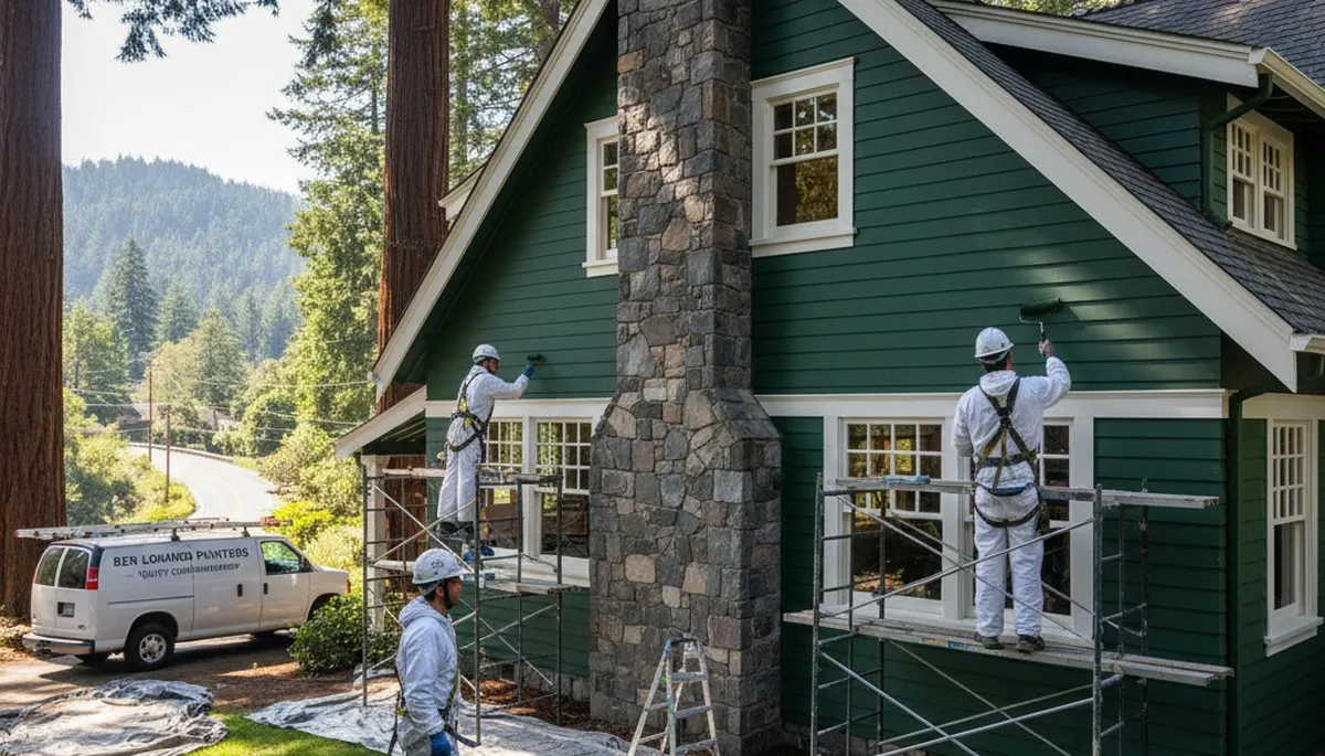 Painting contractor in San Jose, CA providing professional interior and exterior painting services