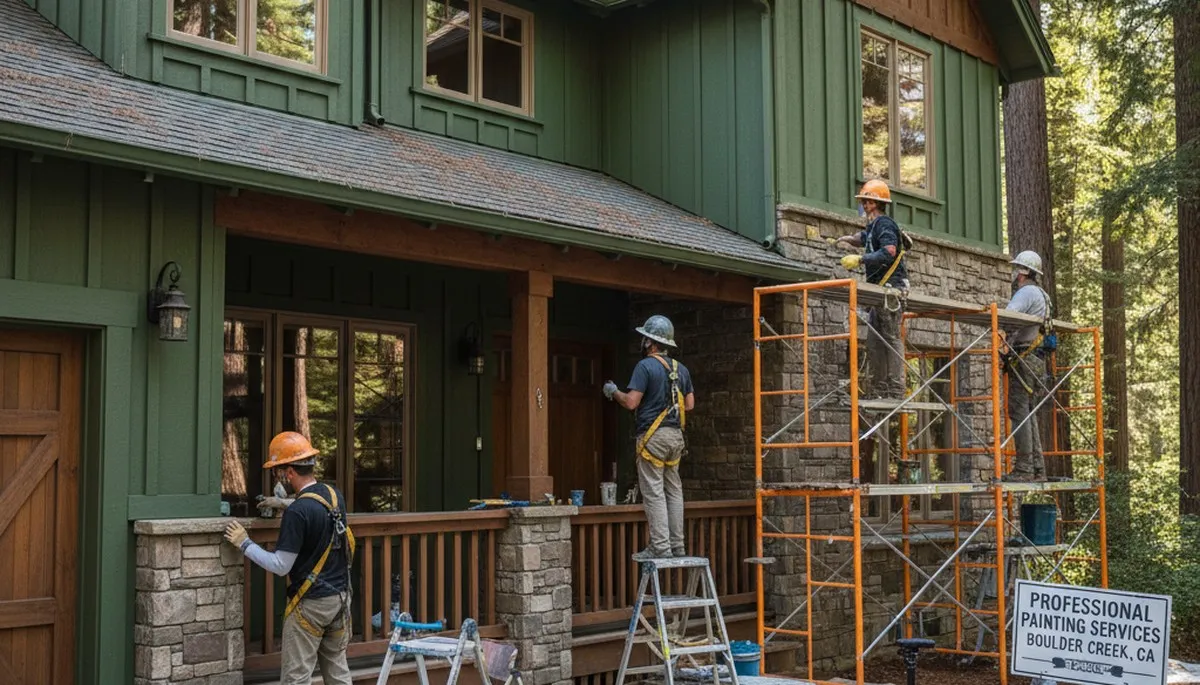 Painting contractor in San Jose, CA providing professional interior and exterior painting services