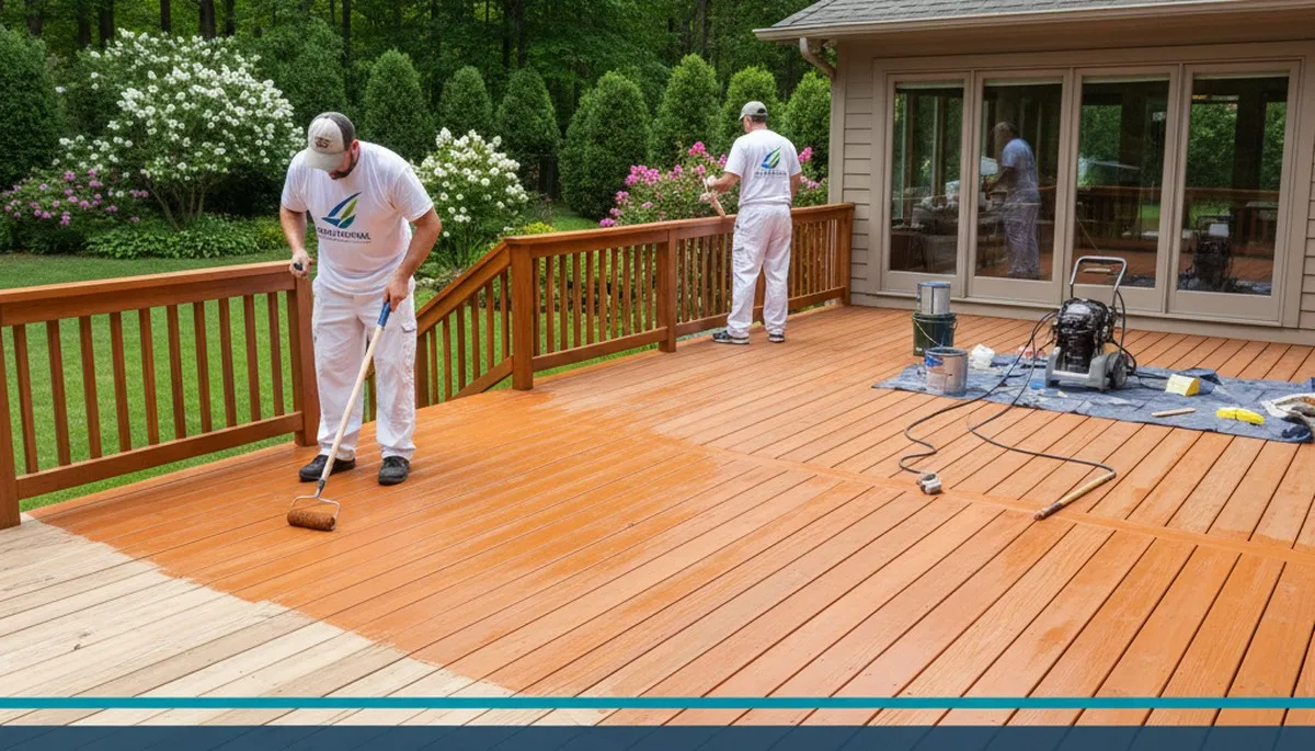 San Jose, CA deck painting service protecting wood surfaces and boosting curb appeal