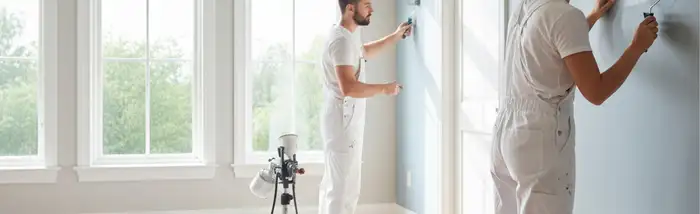 Professional painting crew providing interior and exterior painting services in San Jose, CA
