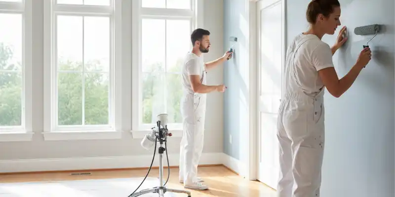 Professional painting crew providing interior and exterior painting services in San Jose, CA