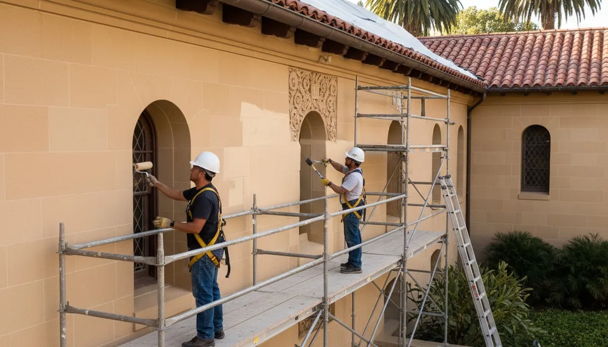 San Jose, CA painting crew providing professional residential and commercial painting services